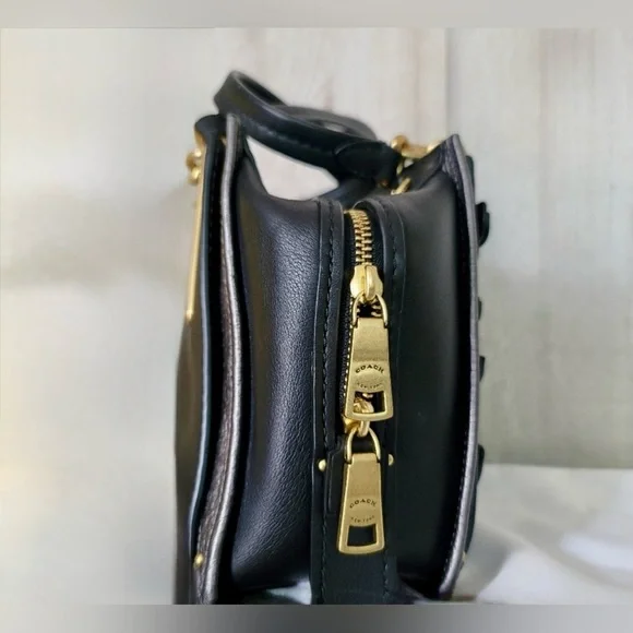 NEW! RARE Coach Dreamer with Butterfly 🦋 Applique Shoulder Bag Purses Designer - Picture 7 of 10